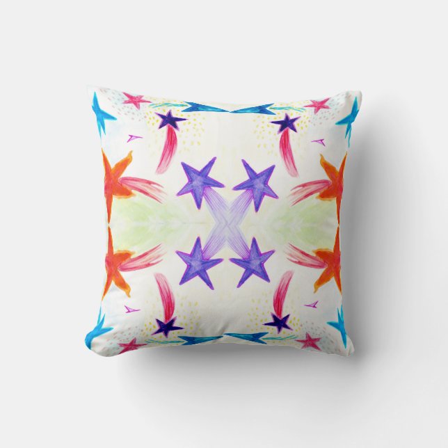 Stars Throw Cushion (Front)