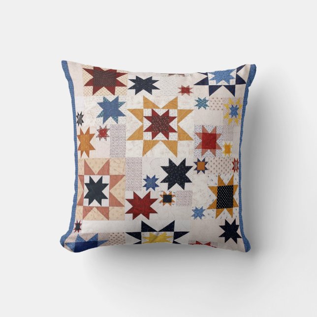 stars throw pillow (Front)