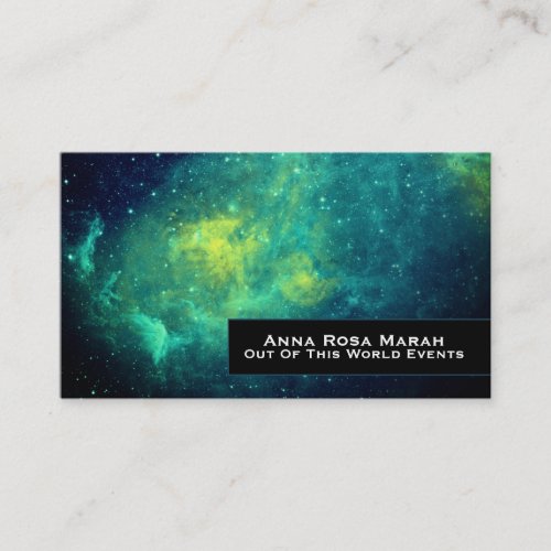  Stars Universe Nebula Cosmic Galaxy Business Card