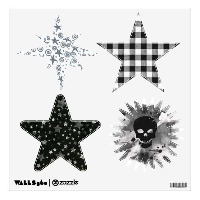 Stars Wall Decal (Front)