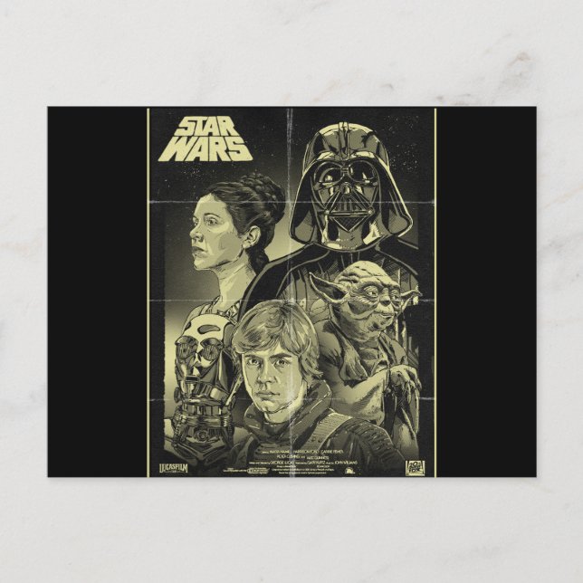 Stars Wars Day Greeting Card (Front)