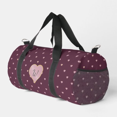 Stars Within Hearts on Port Duffle Bag