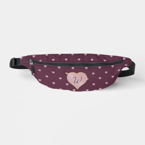 Stars Within Hearts on Port Fanny Pack