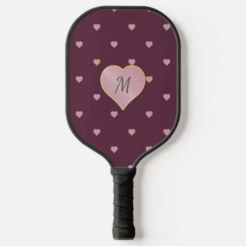 Stars Within Hearts on Port Pickleball Paddle