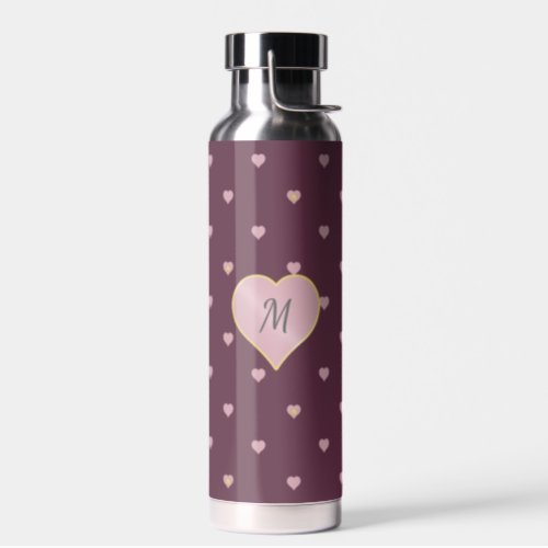 Stars Within Hearts on Port Water Bottle
