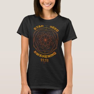 Starseed Awakening 1111 Sacred Geometry T-Shirt