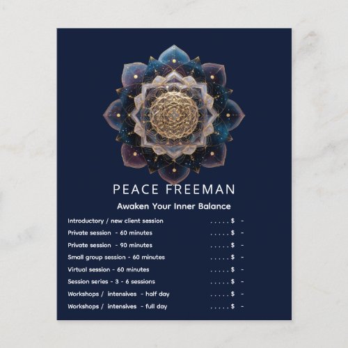 Starseed Geometry | Mandala Design Flyer