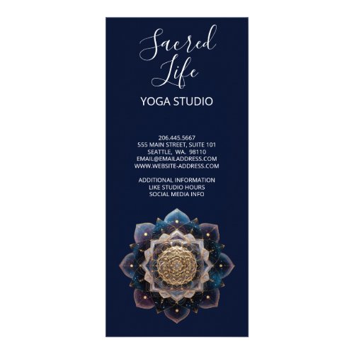 Starseed Geometry | Mandala Design Rack Card