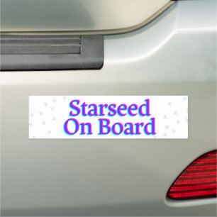 Starseed On Board Bumper Car Magnet