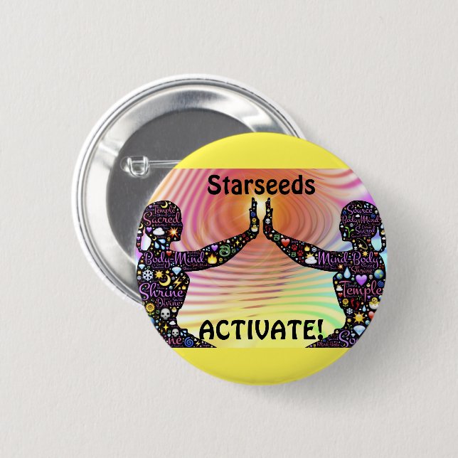 Starseeds Activate Button (Front & Back)