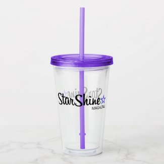 StarShine Magazine Logo Acrylic Tumbler