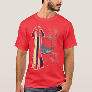 Starship SpaceX Rocket Spaceship T-Shirt