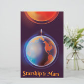 Starship to Mars (Standing Front)