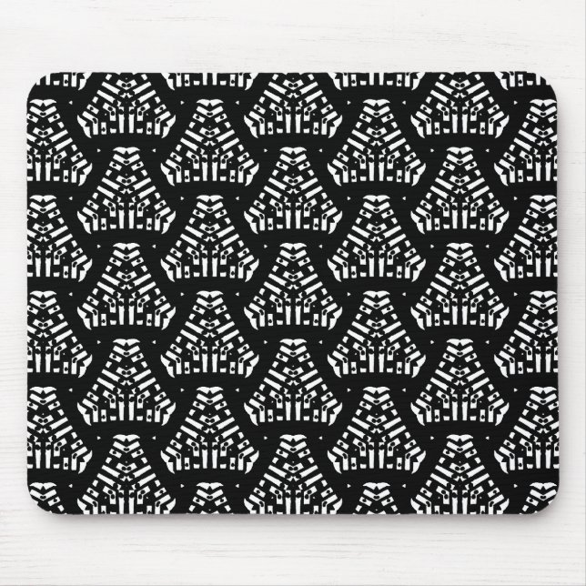 Starship Triangle v1 Mouse Pad (Front)
