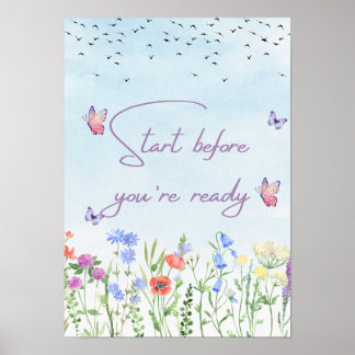 Start Before You're Ready Poster