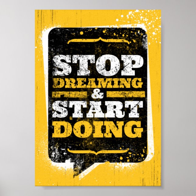 Start doing poster (Front)