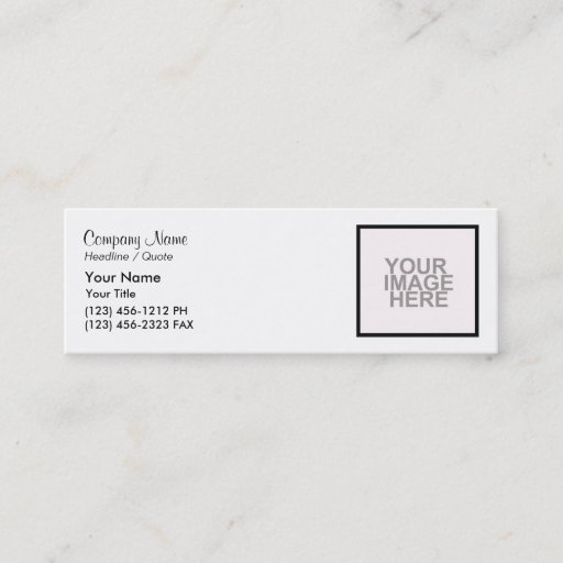 Customizable Start from Scratch! Business Cards