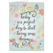 Start Living Your Dreams (Front)