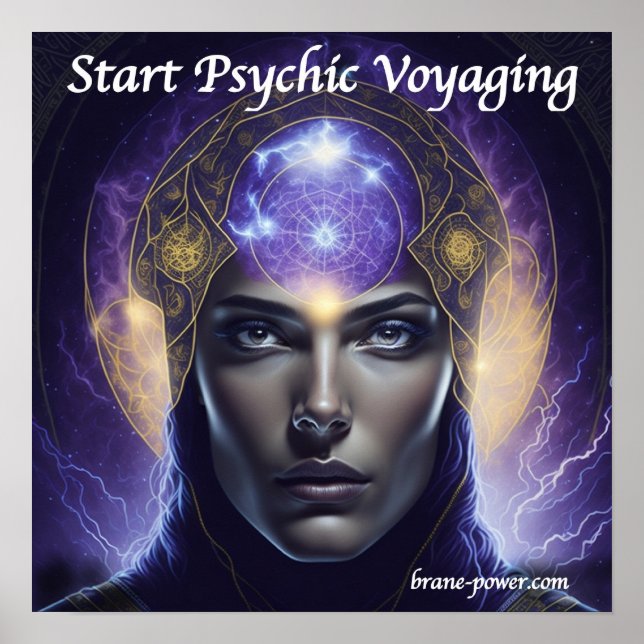 Start Psychic Voyaging  Poster (Front)