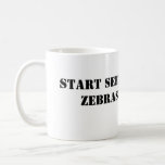 Start Seeing Zebras Mug at Zazzle