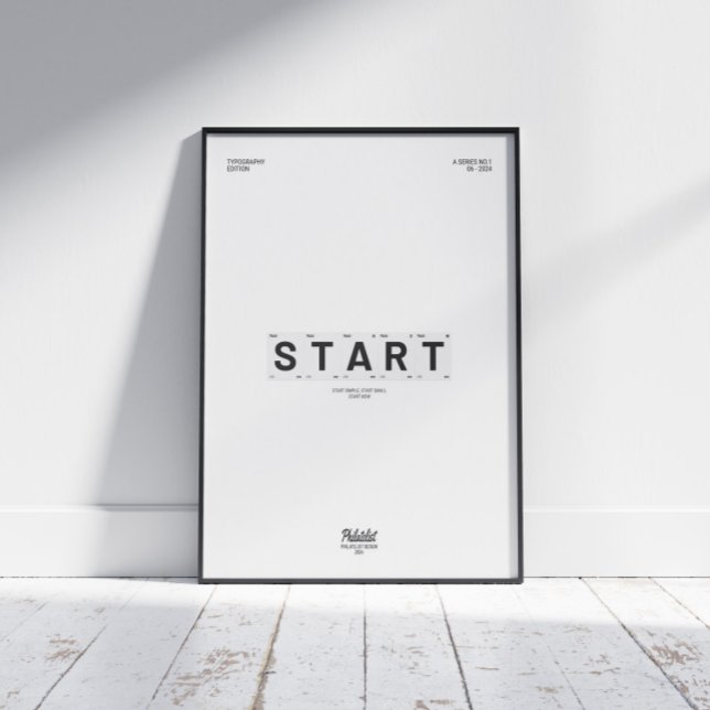START(SIMPLE,SMALL,NOW) MOTIVATIONAL POSTER (Creator Uploaded)