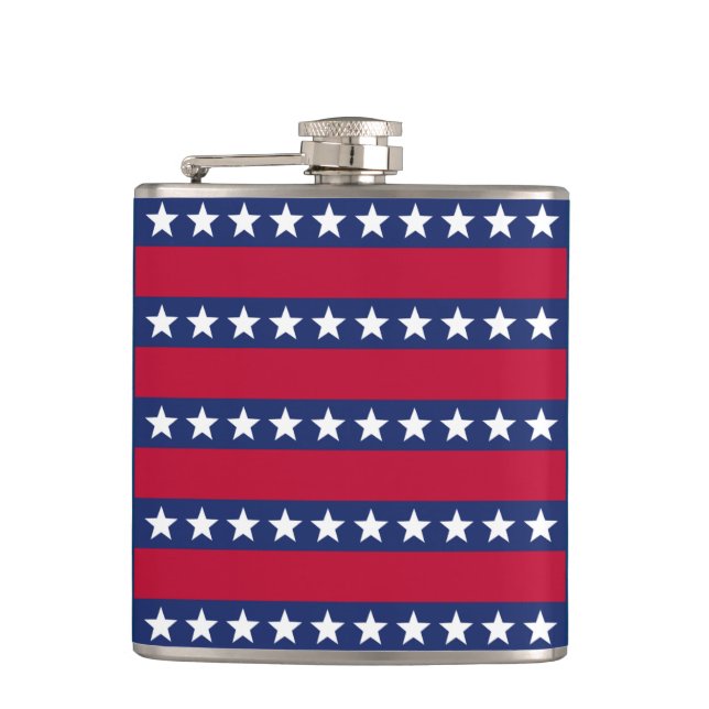 Start Stripes Flask (Front)