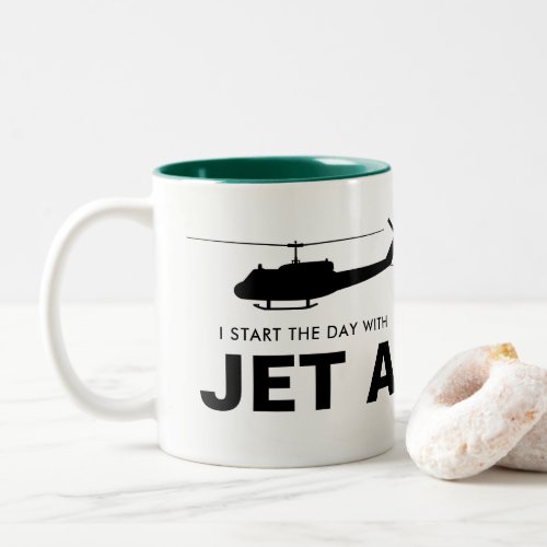 Start the Day with Jet A Huey Mug