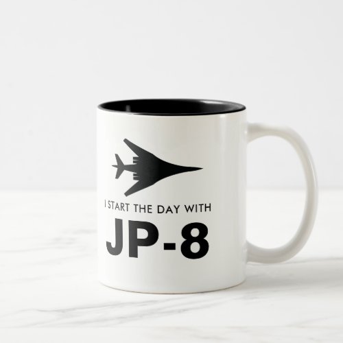 Start the Day with JP_8 The Bone B_1 Bomber Mug