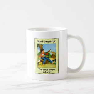 Start the party! The banjo player is here! Coffee Mug