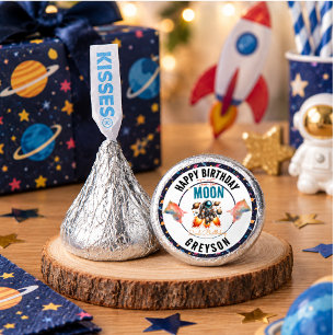 start tow the moon 2nd Birthday Space Hershey®'s Kisses®