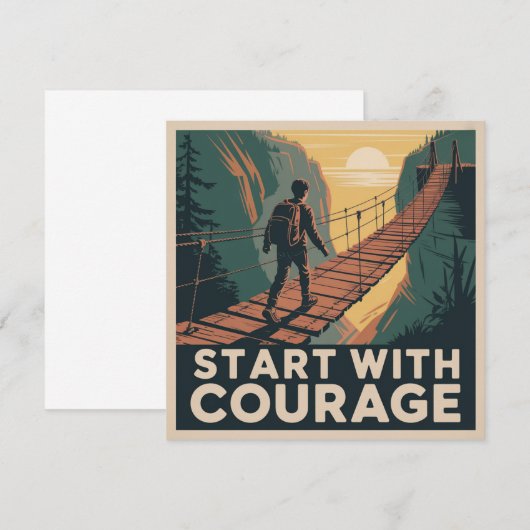 Start With Courage (Front/Back)