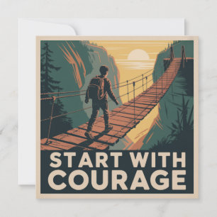 Start With Courage Card