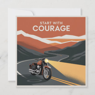 Start With Courage Holiday Card
