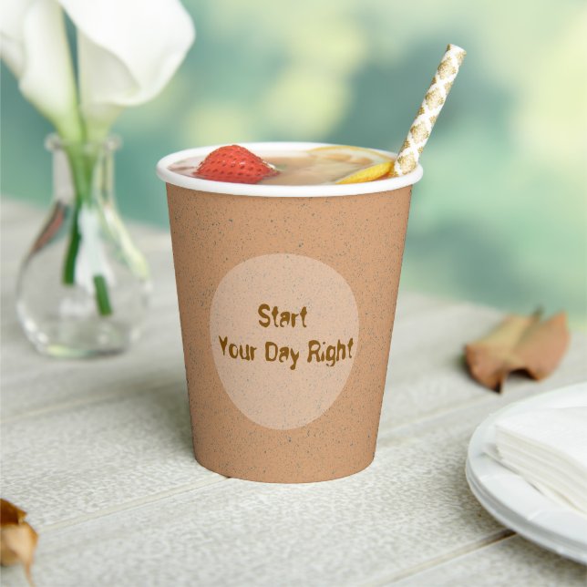 Start Your Day Right - Inspirational Coffee Cup  (Insitu)