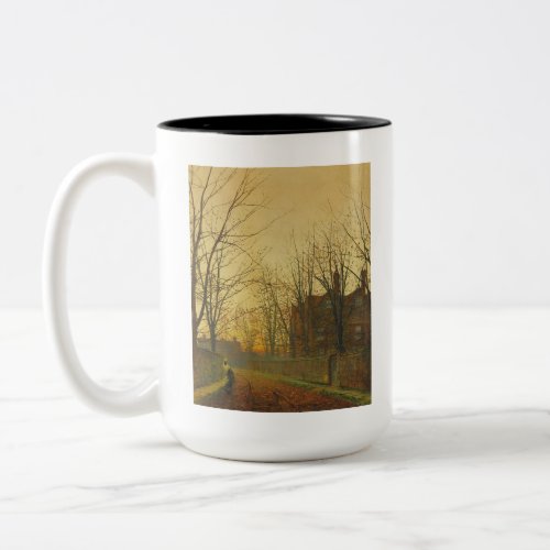 Start your day with smile Two_Tone coffee mug
