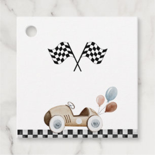 Start Your Engines Favor Tags