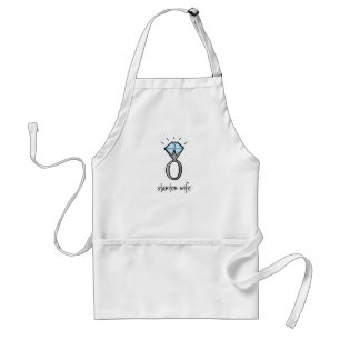 starter wife adult apron