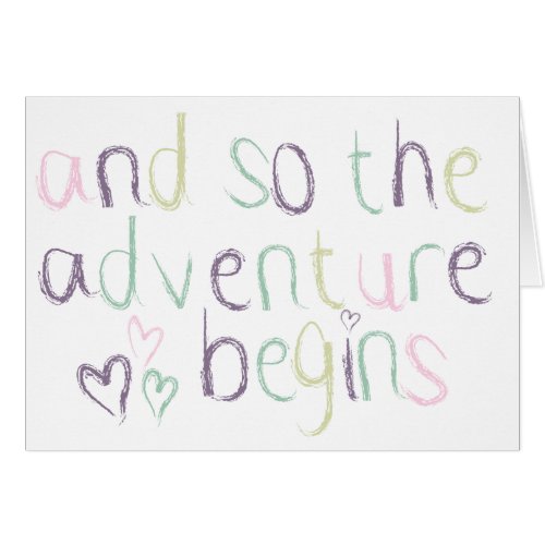 Starting A New Adventurewith you