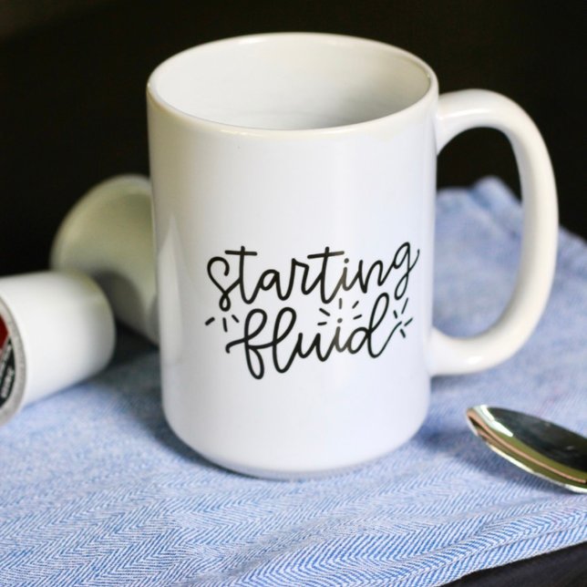 Starting Fluid Funny Mom Coffee Mug (Creator Uploaded)