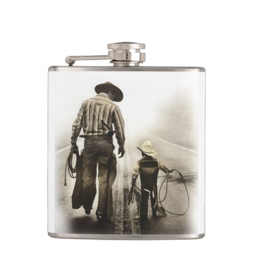 Starting Out Country Fathers Day Flask