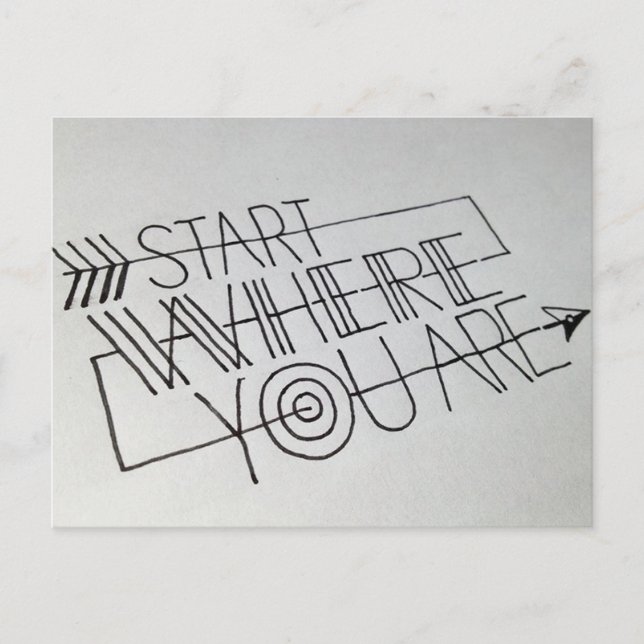 Starting Point Postcard (Front)