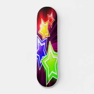 starting skateboard deck
