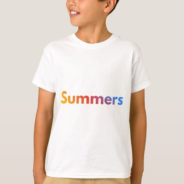 Starting Summer Kids shirt (Front)