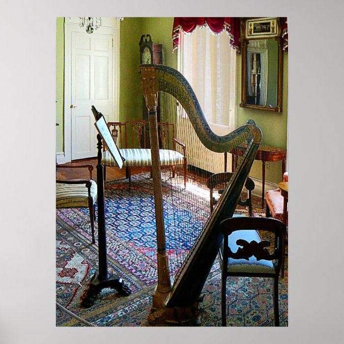 STARTING UNDER $20   Harp in Living Room Posters