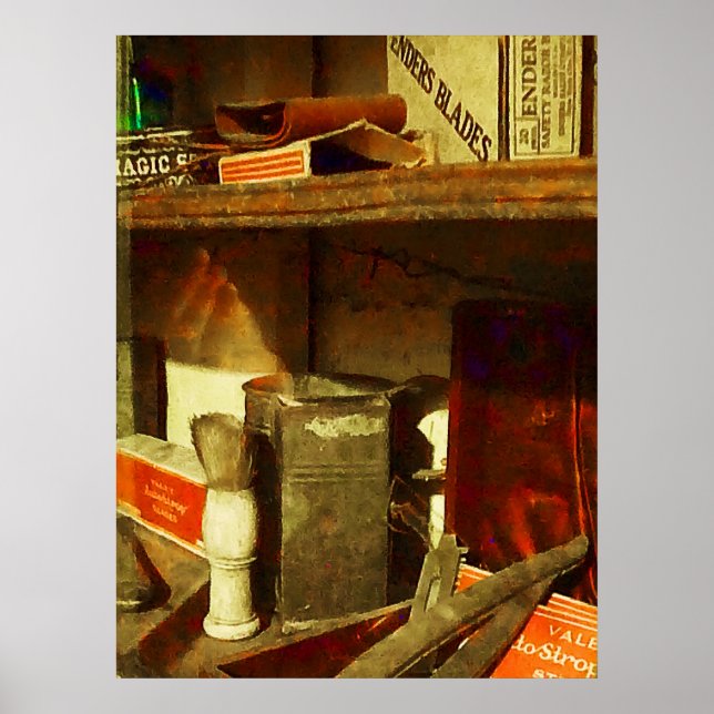 STARTING UNDER $20 - Shaving Brush Poster (Front)