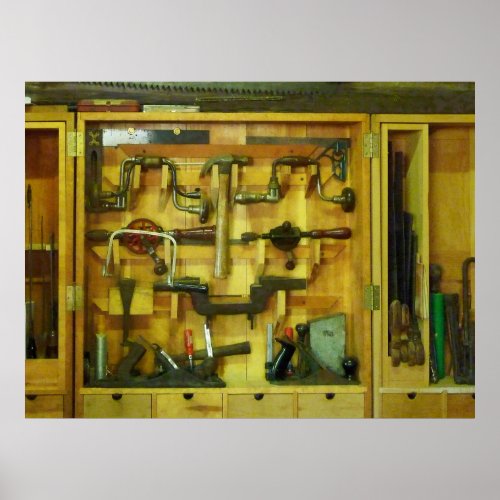 STARTING UNDER 20 _ Woodworking Tools Poster