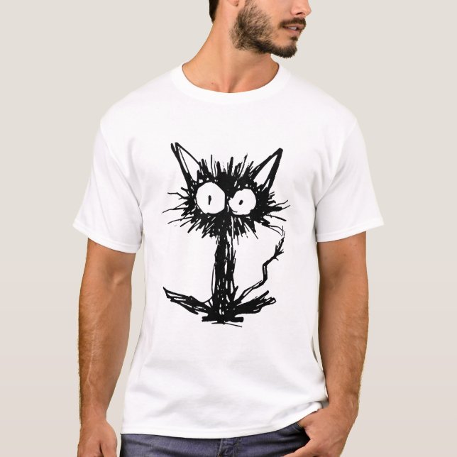 Startle Cat T-Shirt (Front)