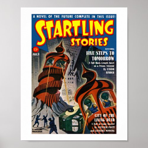 Startling Stories Jul 1940 Poster