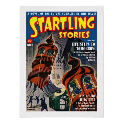 Startling Stories Jul 1940 Poster