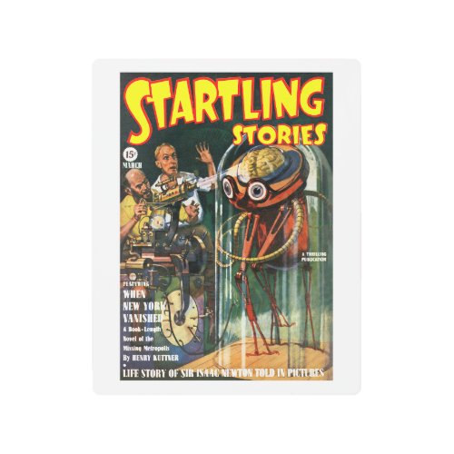 Startling Stories Mar 1940 Metal Print